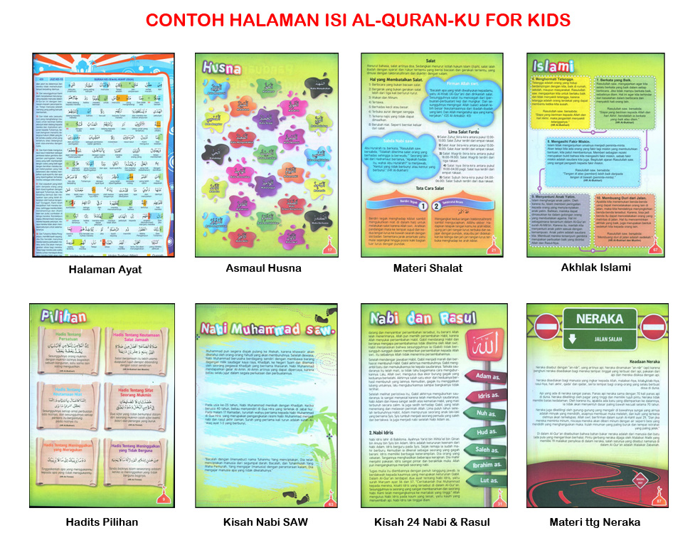 contoh halaman al-quranku for kids copy