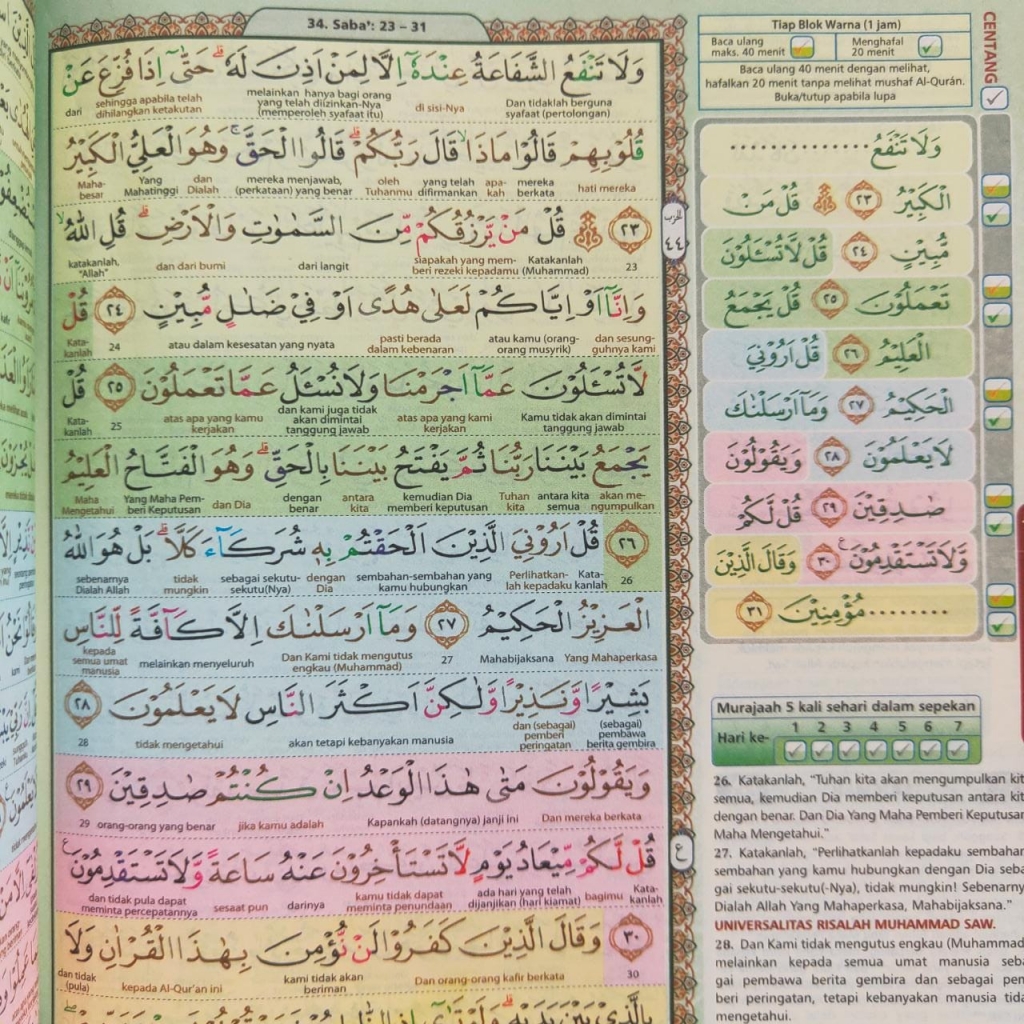 Al-Quran Al-Hufaz Per Kata (A5) - Jual Quran Murah